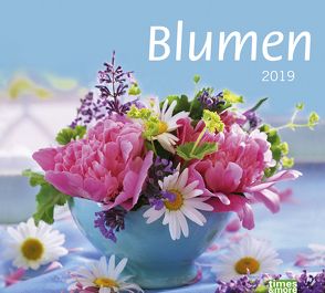 times&more Blumen Bildkalender – Kalender 2019 von Heye