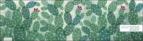 times&more Kaktus grün Wochenquerplaner Kalender 2020 von Heye