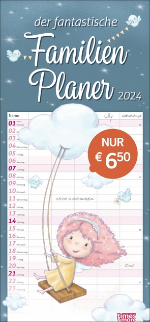 times&more Zauberwesen Familienplaner 2024