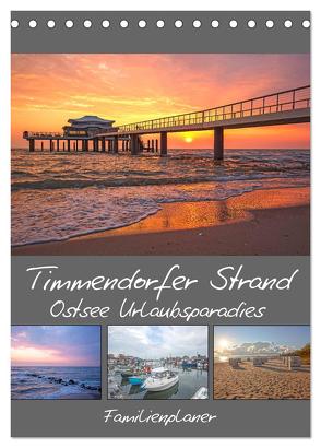 Timmendorfer Strand – Ostsee Urlaubsparadies (Tischkalender 2024 DIN A5 hoch), CALVENDO Monatskalender von Potratz,  Andrea