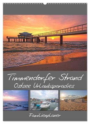 Timmendorfer Strand – Ostsee Urlaubsparadies (Wandkalender 2024 DIN A2 hoch), CALVENDO Monatskalender von Potratz,  Andrea