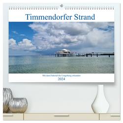 Timmendorfer Strand und Umgebung (hochwertiger Premium Wandkalender 2024 DIN A2 quer), Kunstdruck in Hochglanz von Bussenius,  Beate