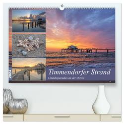 Timmendorfer Strand – Urlaubsparadies an der Ostsee (hochwertiger Premium Wandkalender 2024 DIN A2 quer), Kunstdruck in Hochglanz von Potratz,  Andrea