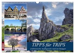 Tipps für Trips (Wandkalender 2024 DIN A3 quer), CALVENDO Monatskalender von Huschka,  Klaus-Peter