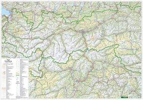 Tirol • Vorarlberg, 1:200.000, Poster von Freytag-Berndt und Artaria KG