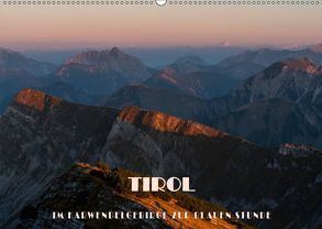 TIROL – Im Karwendelgebirge zur Blauen Stunde (Wandkalender 2018 DIN A2 quer) von Günter Zöhrer,  Dr.