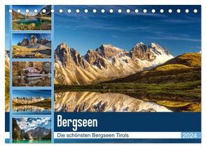 Tiroler Bergseen (Tischkalender 2024 DIN A5 quer), CALVENDO Monatskalender von Jovanovic - www.djphotography.at,  Danijel
