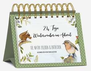 Tisch-Adventskalender „24 Tage Winterzauber im Advent“ von Korsch Verlag, Lefin,  Petra