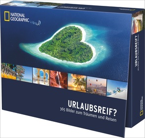 Tischaufsteller Urlaubsreif – 365 Bilder zum Träumen und Reisen