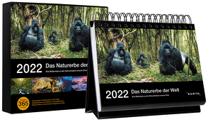 Tischkalender Das Naturerbe der Welt 2022 von KUNTH Verlag