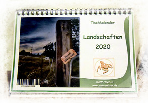 Tischkalender Landschaft 2020 von Waldow,  Michael