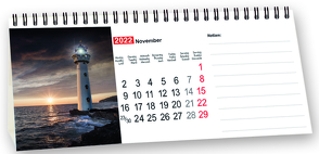 Tischkalender „Leuchttürme 2022“