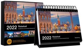 Tischkalender Reiselust 2022 von KUNTH Verlag