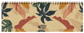 Tischquerkalender Edition Natur Dschungel 2024 von Korsch Verlag