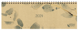 Tischquerkalender Edition Natur Floral 2024 von Korsch Verlag