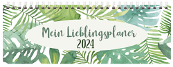 Tischquerkalender Lieblingsplaner 2024 von Korsch Verlag