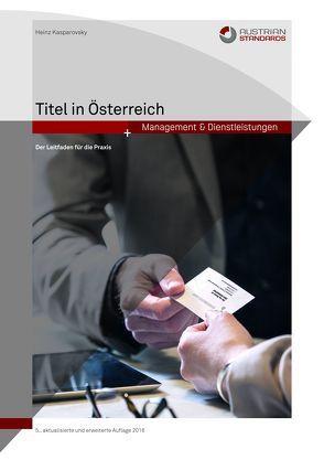 Titel in Österreich von Kasparovsky,  Heinz