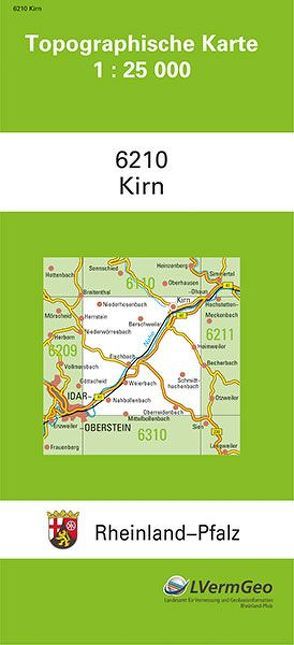 TK25 6210 Kirn von Landesamt für Vermessung und Geobasisinformation Rheinland-Pfalz