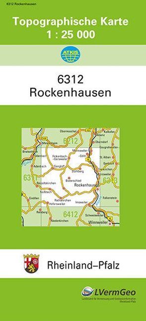 TK25 6312 Rockenhausen von Landesamt für Vermessung und Geobasisinformation Rheinland-Pfalz