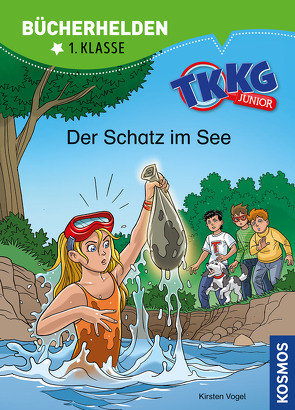 TKKG Junior, Bücherhelden 1. Klasse, Der Schatz im See von COMICON S.L./ Beroy + San Julian, Vogel,  Kirsten