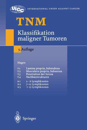 TNM Klassifikation maligner Tumoren von Wagner,  G., Wittekind,  Ch.
