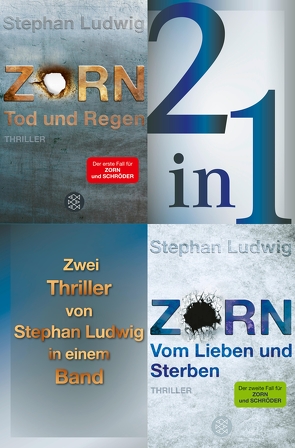 Tod und Regen / Vom Lieben und Sterben – Zwei Zorn-Thriller in einem Band von Ludwig,  Stephan