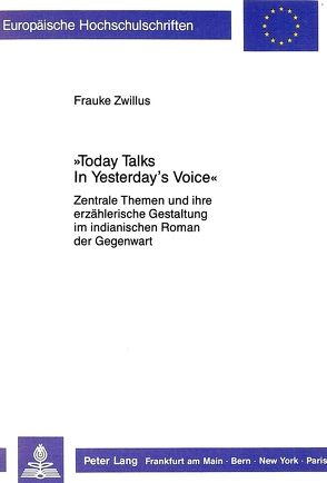 «Today Talks In Yesterday’s Voice» von Zwillus,  Frauke
