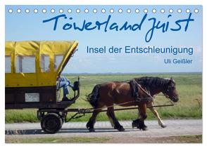 Töwerland Juist (Tischkalender 2024 DIN A5 quer), CALVENDO Monatskalender von Geißler,  Uli