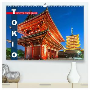 Tokio: Lichter einer Stadt (hochwertiger Premium Wandkalender 2024 DIN A2 quer), Kunstdruck in Hochglanz von CALVENDO,  CALVENDO