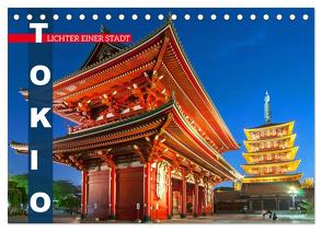 Tokio: Lichter einer Stadt (Tischkalender 2024 DIN A5 quer), CALVENDO Monatskalender von CALVENDO,  CALVENDO