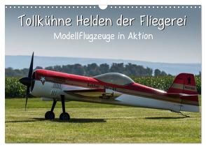 Tollkühne Helden der Fliegerei – Modellflugzeuge in Aktion (Wandkalender 2024 DIN A3 quer), CALVENDO Monatskalender von Teßen,  Sonja
