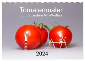 Tomatenmaler … und andere Mini-Welten (Wandkalender 2024 DIN A2 quer), CALVENDO Monatskalender von Bogumil,  Michael