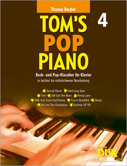 Tom’s Pop Piano 4 von Bergler,  Thomas