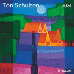 Ton Schulten 2024 – Wand-Kalender – Broschüren-Kalender – 30×30 – 30×60 geöffnet – Kunst-Kalender von Schulten,  Ton