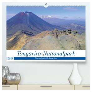 Tongariro-Nationalpark (hochwertiger Premium Wandkalender 2024 DIN A2 quer), Kunstdruck in Hochglanz von Photography Media design and Digital Art,  Che-Tatanka