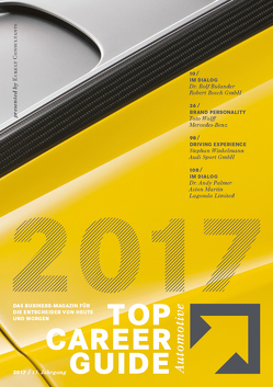 Top Career Guide Automotive 2017 von Eckelt,  Wolfgang K.