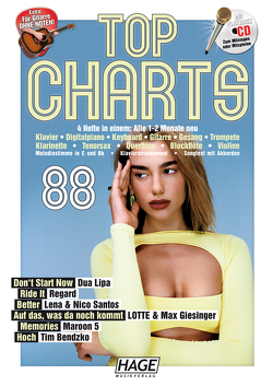 Top Charts 88 (mit CD + Midifiles, USB-Stick)