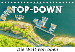 Top-down – Die Welt von oben (Tischkalender 2024 DIN A5 quer), CALVENDO Monatskalender von W. Lambrecht,  Markus