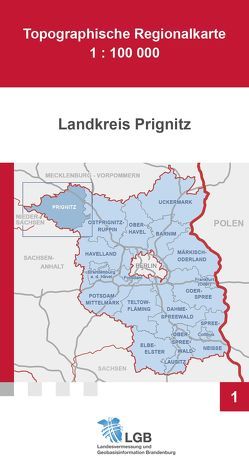 Topographische Regionalkarte 1:100000, Landkreis Prignitz