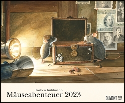 Torben Kuhlmann Mäuseabenteuer 2023 – DUMONT Kinder-Kalender – Querformat 52 x 42,5 cm – Spiralbindung von Kuhlmann,  Torben