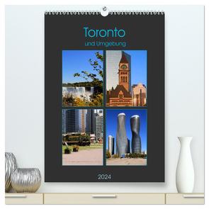 Toronto und Umgebung (hochwertiger Premium Wandkalender 2024 DIN A2 hoch), Kunstdruck in Hochglanz von Seidl,  Helene