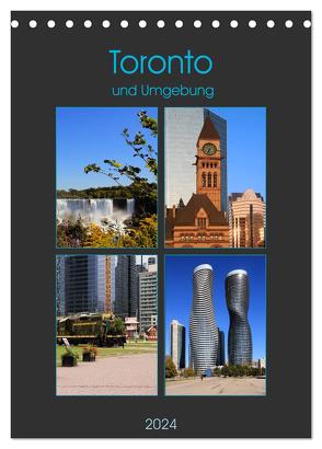 Toronto und Umgebung (Tischkalender 2024 DIN A5 hoch), CALVENDO Monatskalender von Seidl,  Helene