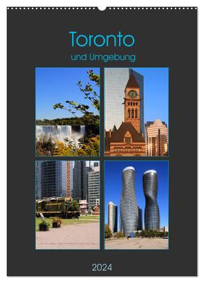 Toronto und Umgebung (Wandkalender 2024 DIN A2 hoch), CALVENDO Monatskalender von Seidl,  Helene