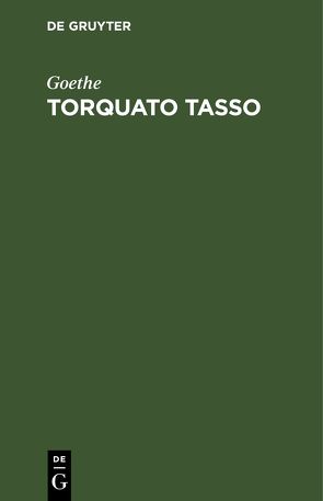 Torquato Tasso von Goethe