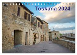 Toskana – 2024 (Tischkalender 2024 DIN A5 quer), CALVENDO Monatskalender von Lederer,  Benjamin