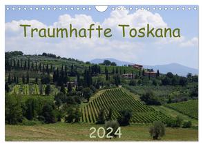 Toskana 2024 (Wandkalender 2024 DIN A4 quer), CALVENDO Monatskalender von Grau,  Anke