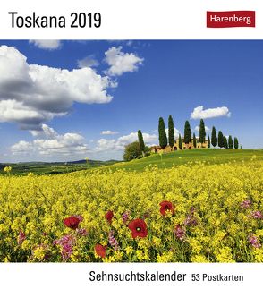Toskana – Kalender 2019 von Harenberg, Muzzi,  Fabio
