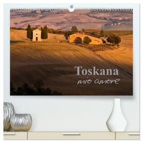 Toskana – mio amore (hochwertiger Premium Wandkalender 2024 DIN A2 quer), Kunstdruck in Hochglanz von ledieS,  Katja