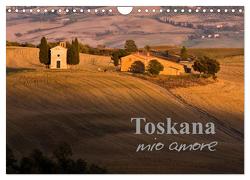 Toskana – mio amore (Wandkalender 2024 DIN A4 quer), CALVENDO Monatskalender von ledieS,  Katja
