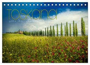 Toskana – spür den Sommer (Tischkalender 2024 DIN A5 quer), CALVENDO Monatskalender von Schöb / YOUR pageMaker,  Monika